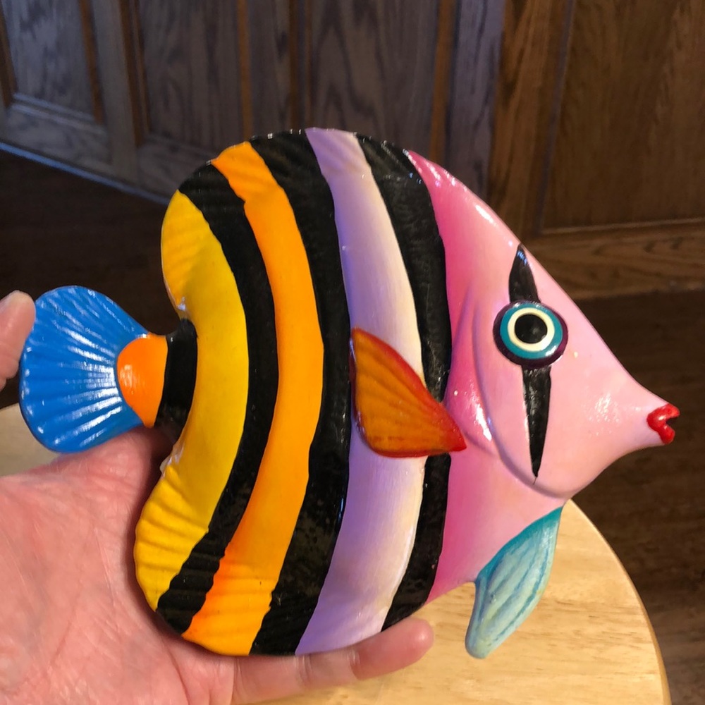 Mexican made ceramic fish brand new